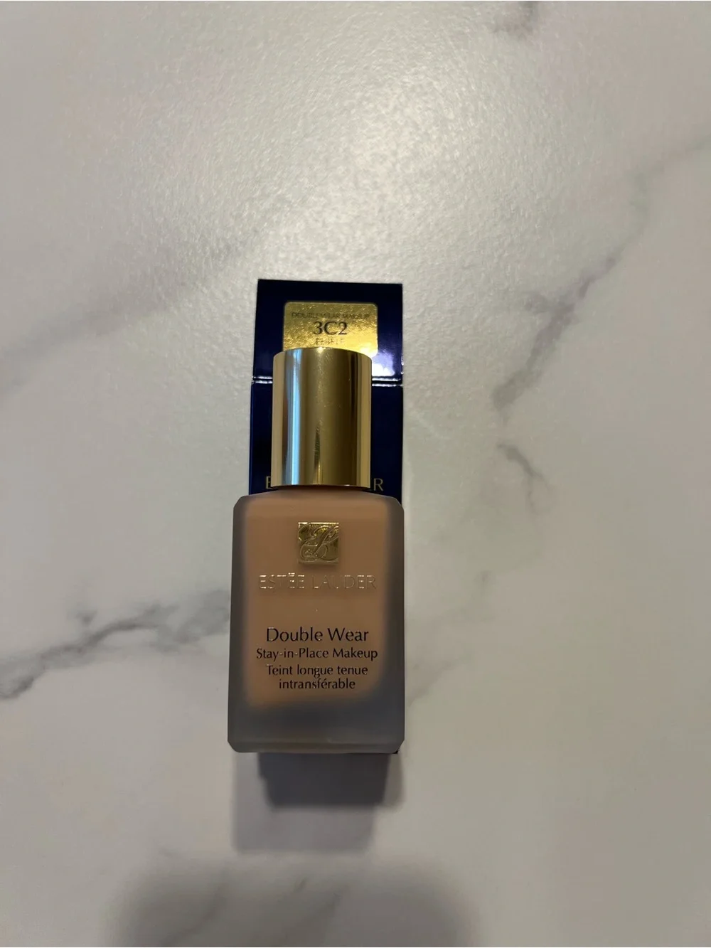 Estee Lauder Double Wear Foundation 3C2 Pebble
